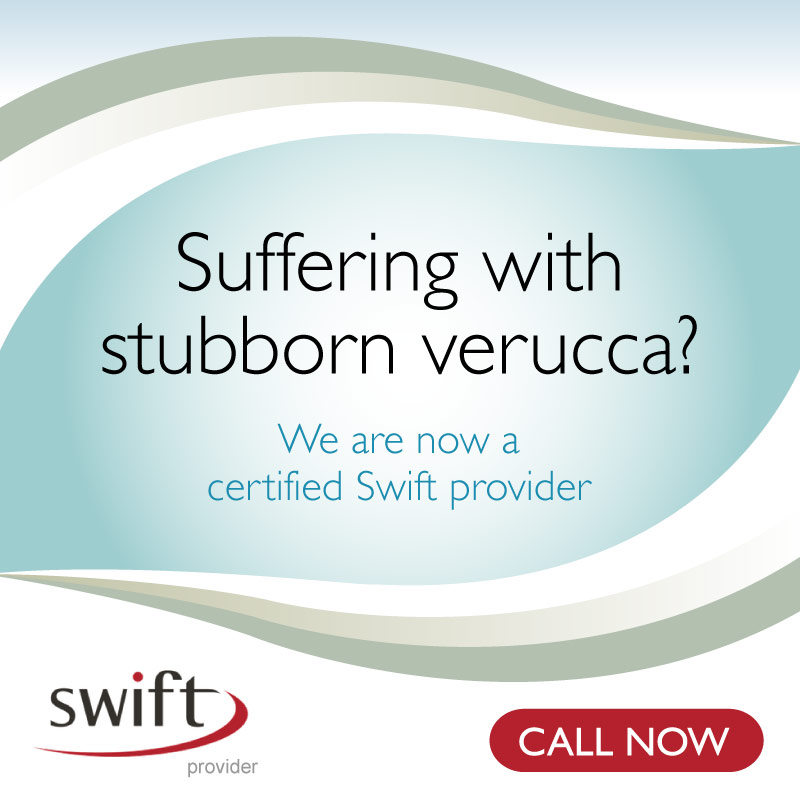 Suffering with stubborn verucca - Swift Provider